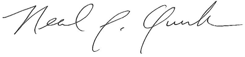 Neil Quirk's signature