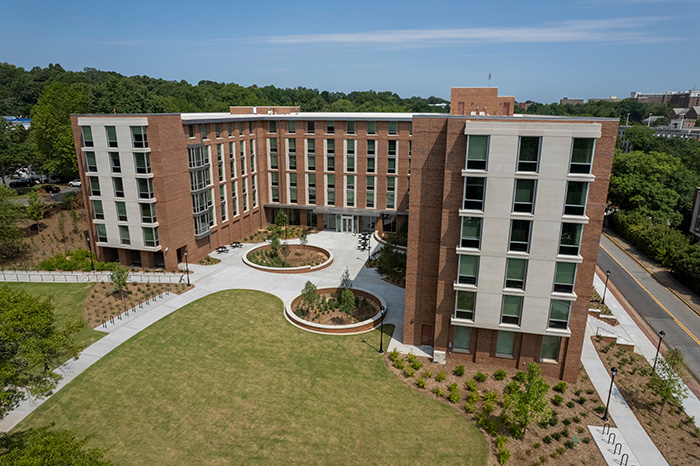 fascade of Holmes-Hunter Academic Building