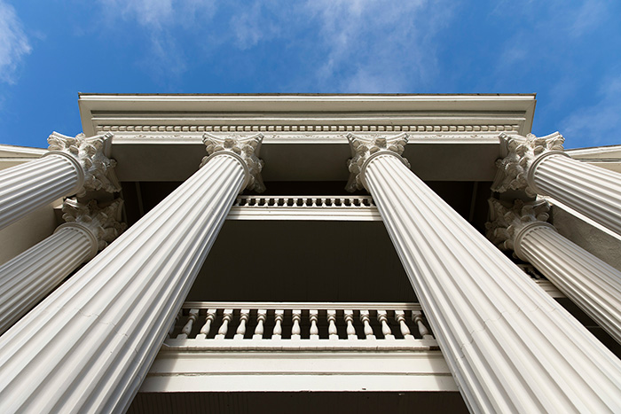 fascade of Holmes-Hunter Academic Building