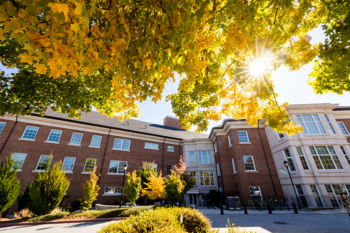 fascade of Holmes-Hunter Academic Building