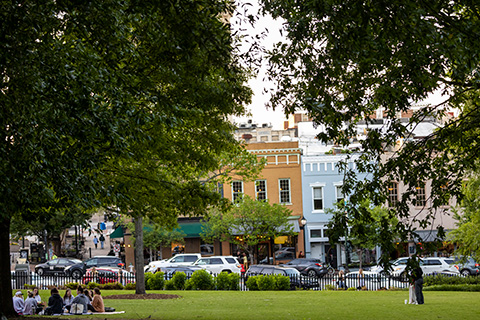 Broad Street in downtown Athens